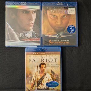 The Patriot, American Psycho, & The Aviator DVD Set